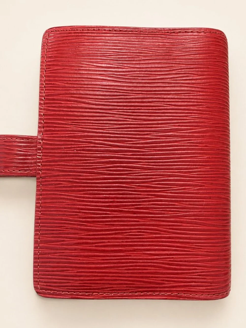 Louis Vuitton Agenda PM Red Epi Leather Planner